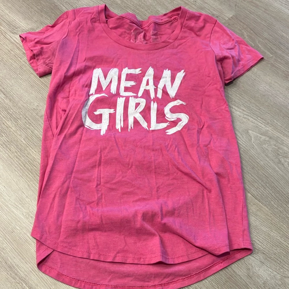 Pink 'Mean Girls' Graphic T-Shirt